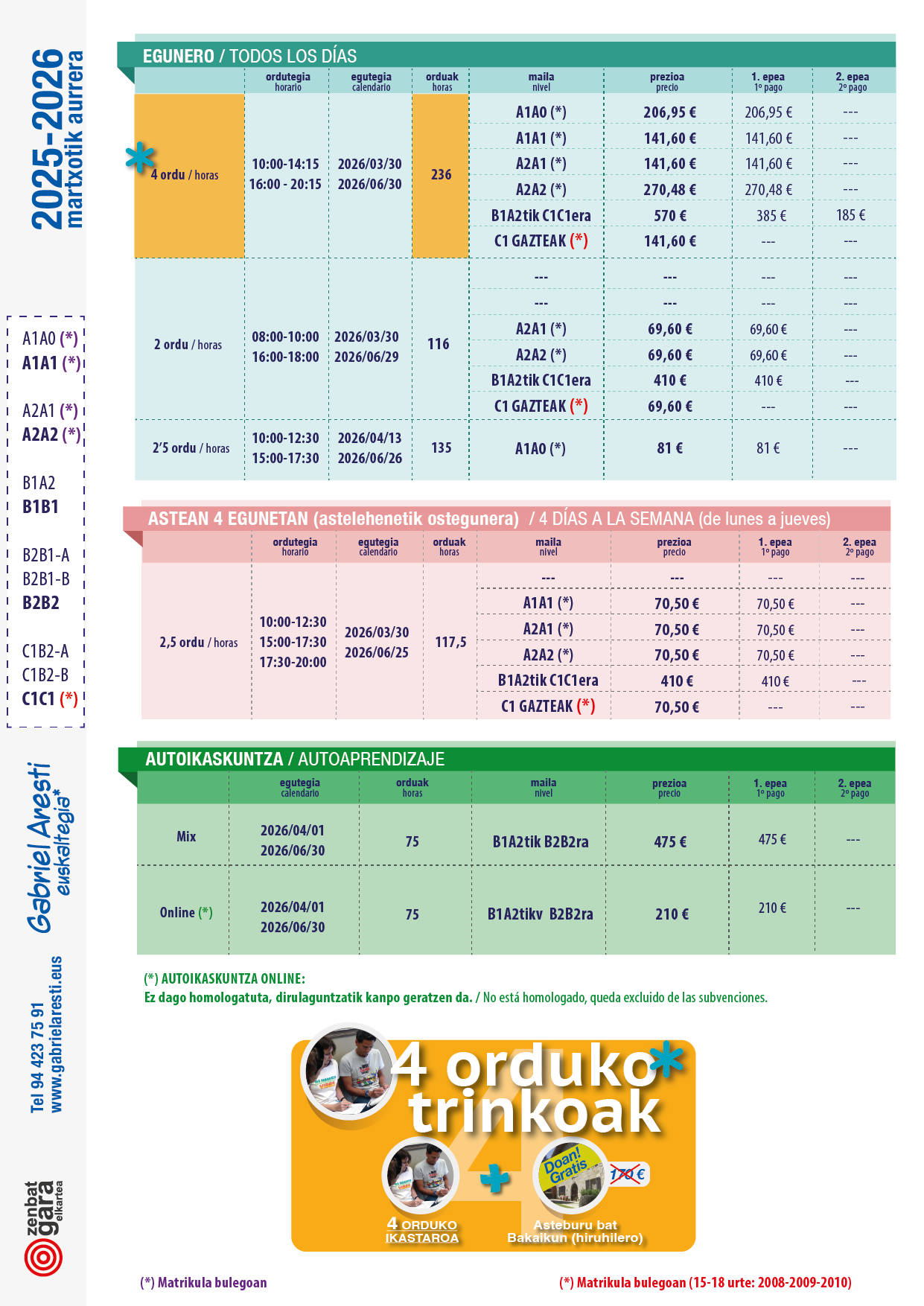 26-hirugarren-hiruhileko-ordutegiak_prezioak